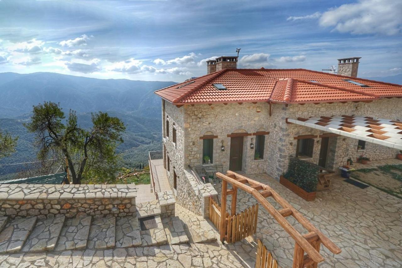 Almondhouse Suites With Fireplace - Adults Only Αράχωβα Εξωτερικό φωτογραφία